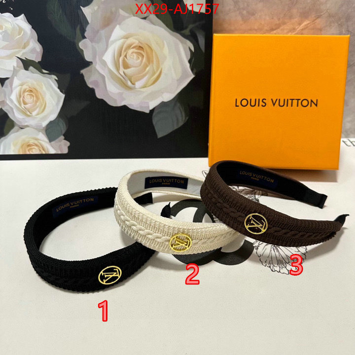 Hair band-LV designer wholesale replica ID: AJ1757 $: 29USD