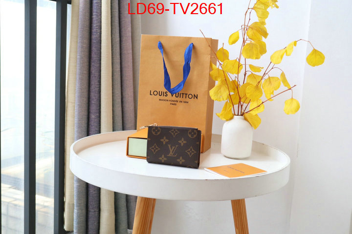 LV Bags(TOP)-Wallet high quality customize ID: TV2661 $: 69USD,