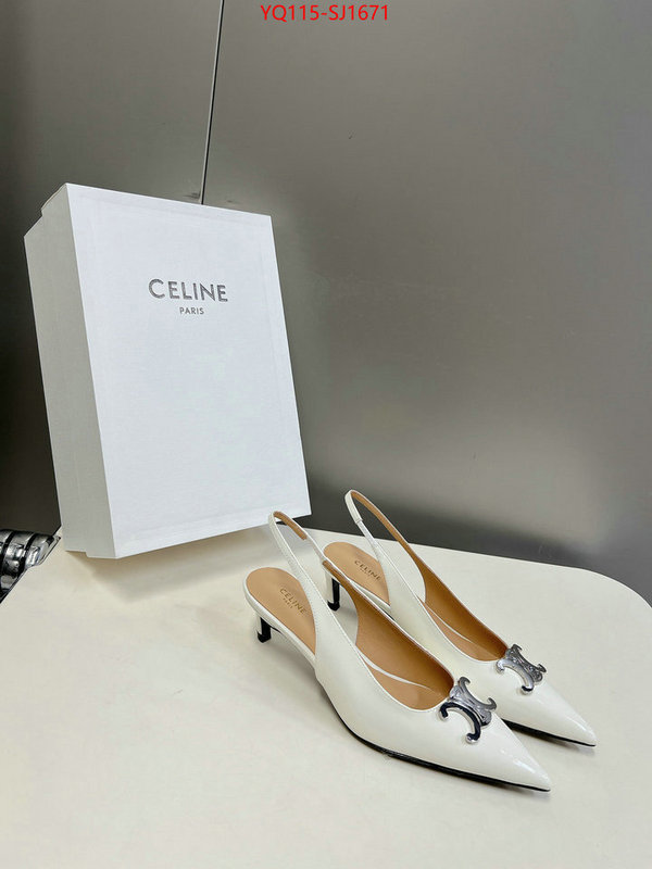 Women Shoes-CELINE buy replica ID: SJ1671 $: 115USD