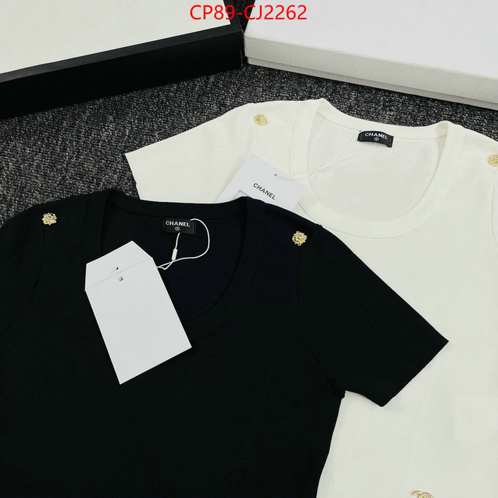 Clothing-Chanel shop now ID: CJ2262 $: 89USD