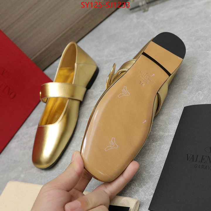 Women Shoes-Valentino where to buy fakes ID: SJ1233 $: 125USD