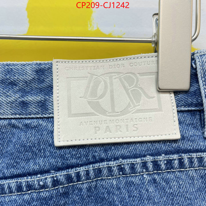 Clothing-Dior high quality replica designer ID: CJ1242