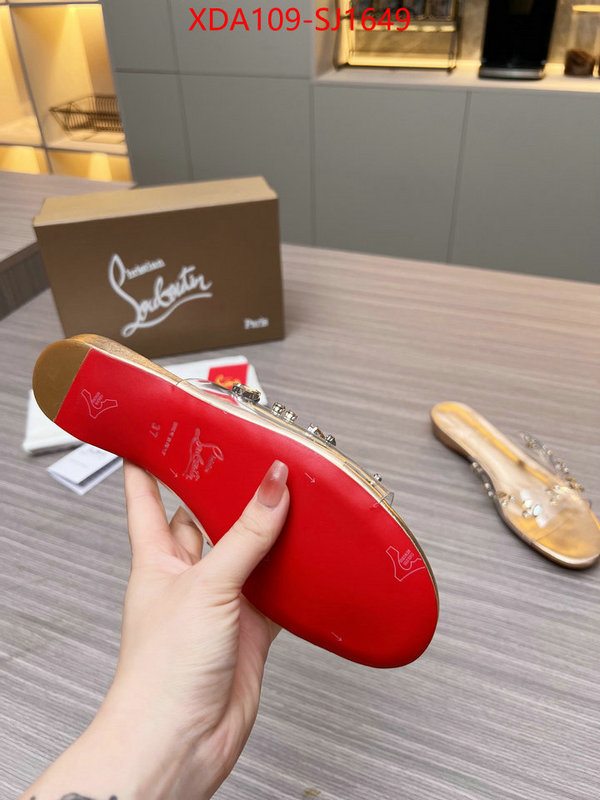 Women Shoes-Christian Louboutin buy luxury 2024 ID: SJ1649 $: 109USD