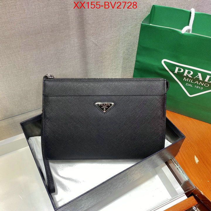 Prada Bags(TOP)-Clutch- buy best high-quality ID: BV2728 $: 155USD,