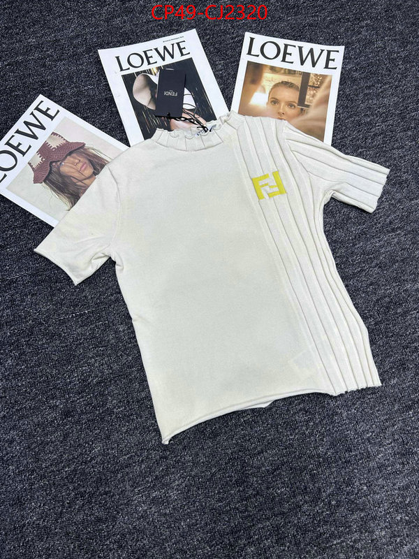 Clothing-Fendi 1:1 ID: CJ2320 $: 49USD