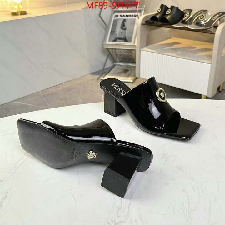 Women Shoes-Versace designer fashion replica ID: SJ1417 $: 89USD