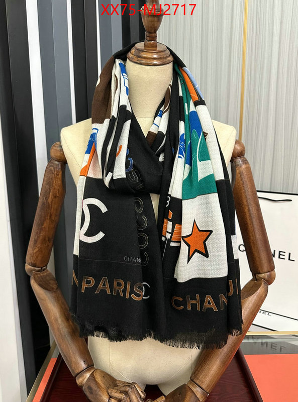 Scarf-Chanel top designer replica ID: MJ2717 $: 75USD