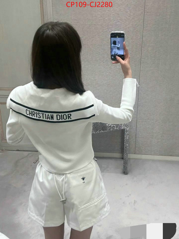 Clothing-Dior how to find replica shop ID: CJ2280 $: 109USD