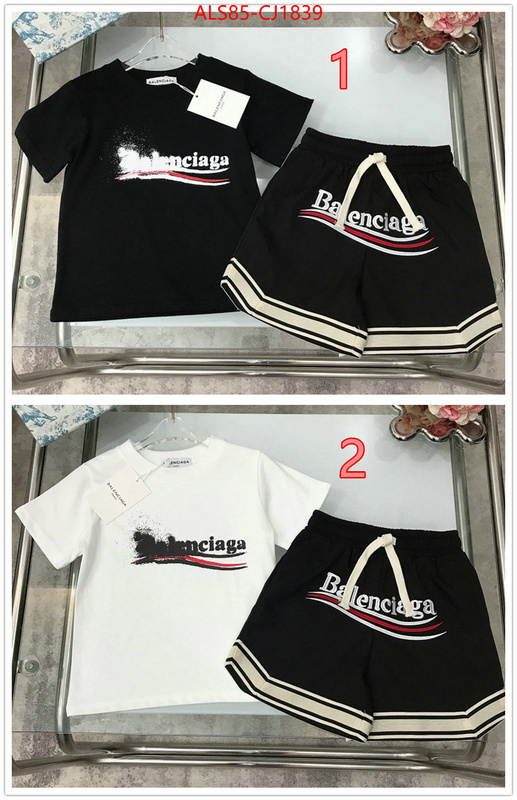 Kids clothing-Balenciaga fake cheap best online ID: CJ1839 $: 85USD