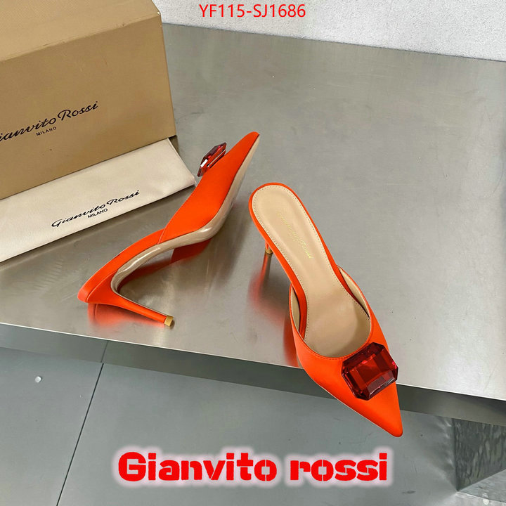 Women Shoes-Gianvito Rossi replica 2024 perfect luxury ID: SJ1686 $: 115USD