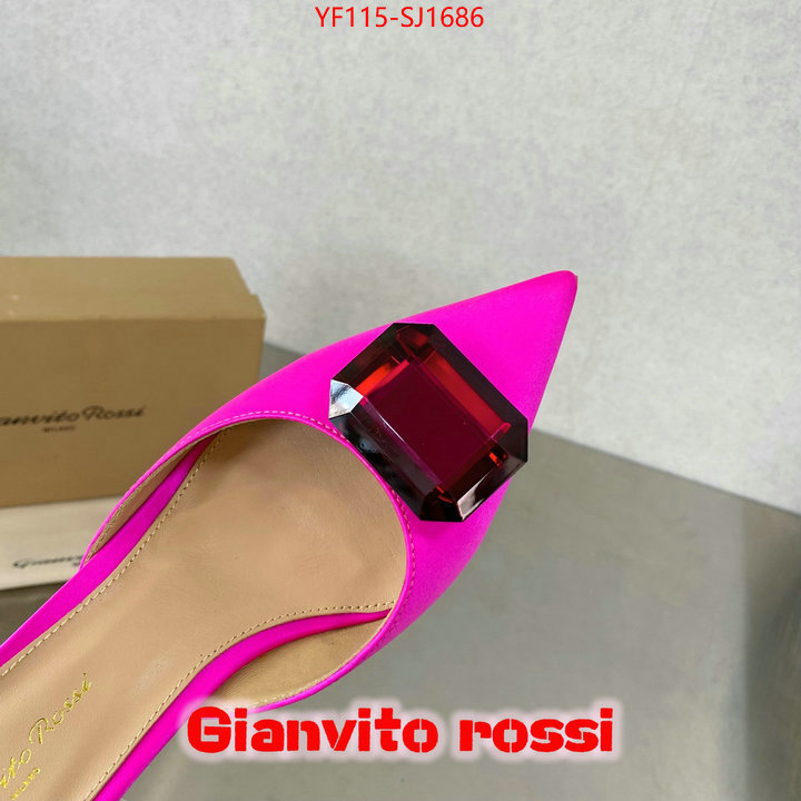 Women Shoes-Gianvito Rossi replica 2024 perfect luxury ID: SJ1686 $: 115USD