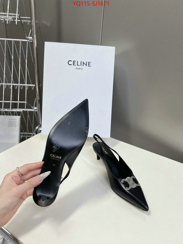 Women Shoes-CELINE buy replica ID: SJ1671 $: 115USD