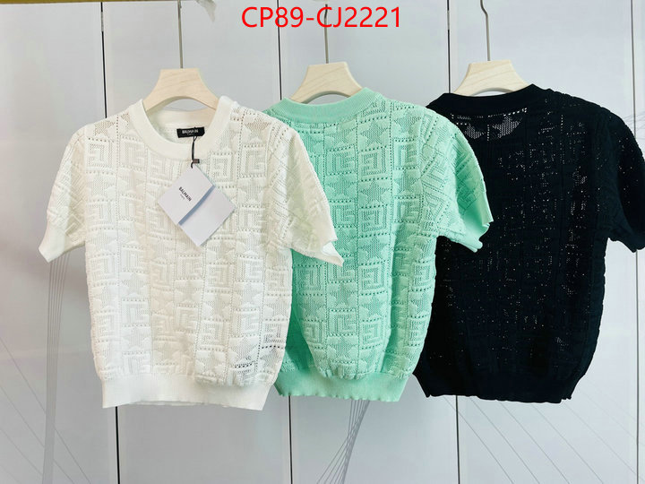 Clothing-Balmain best replica quality ID: CJ2221 $: 89USD