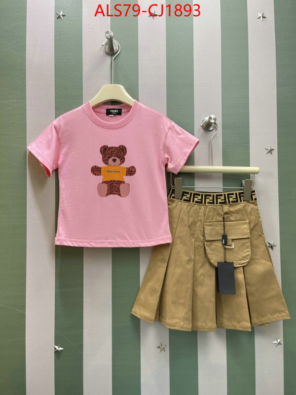 Kids clothing-Fendi how to find designer replica ID: CJ1893 $: 79USD