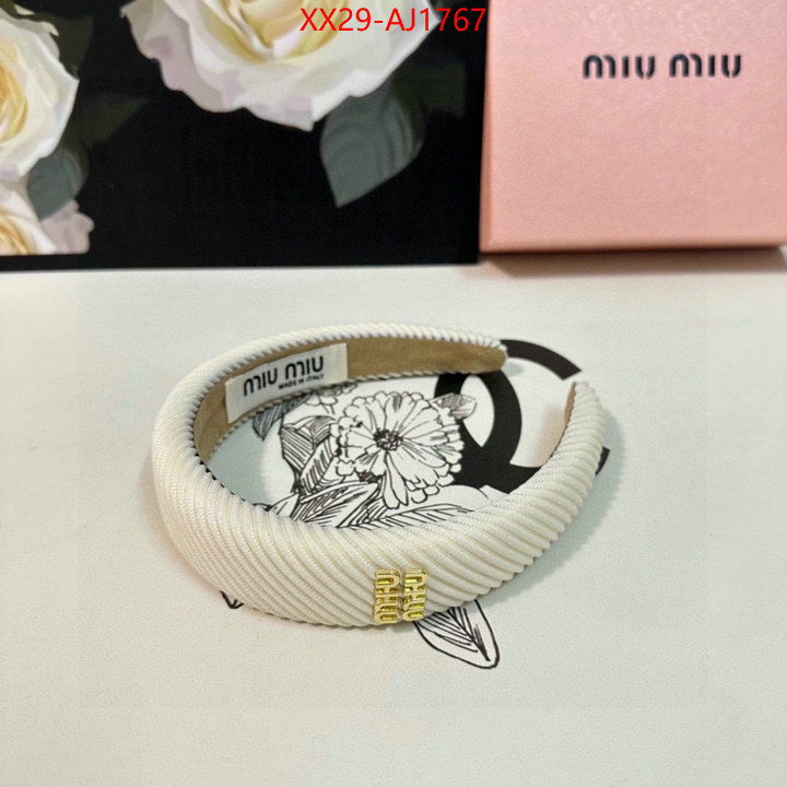 Hair band-MIU MIU replica 2024 perfect luxury ID: AJ1767 $: 29USD