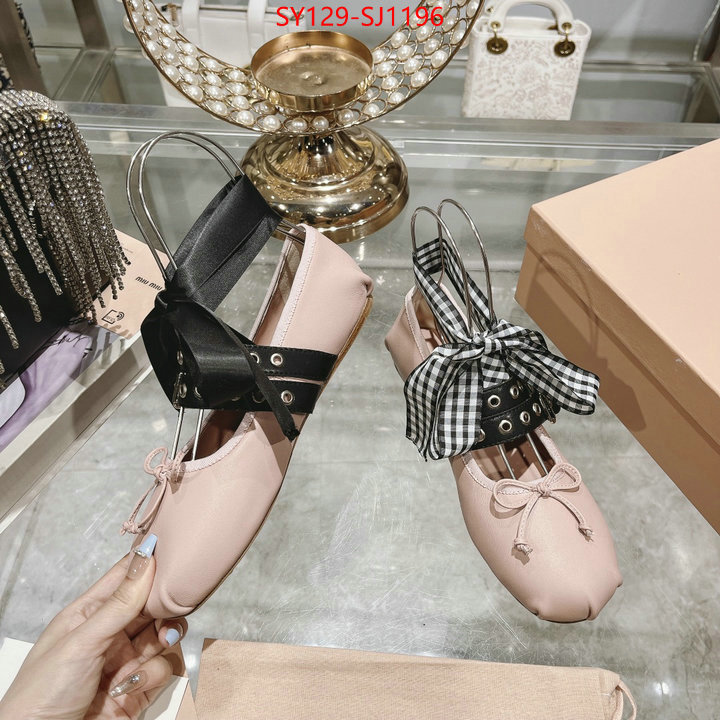 Women Shoes-Miu Miu knockoff highest quality ID: SJ1196 $: 129USD