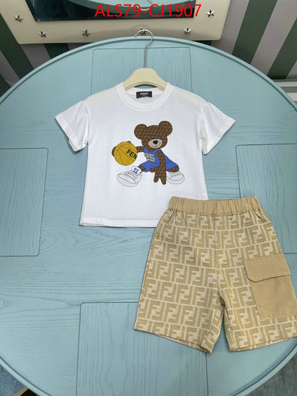 Kids clothing-Fendi how to find designer replica ID: CJ1907 $: 79USD