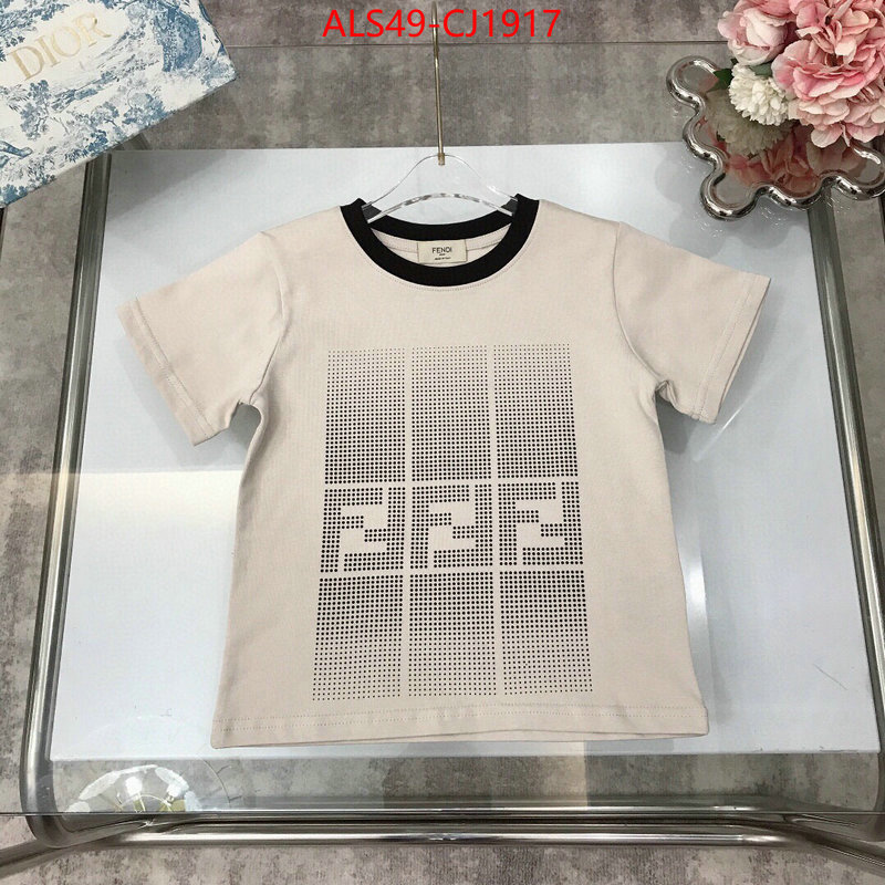 Kids clothing-Fendi copy aaaaa ID: CJ1917 $: 49USD