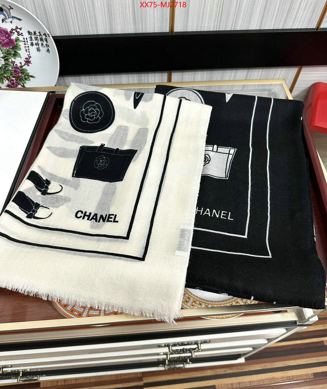 Scarf-Chanel is it illegal to buy dupe ID: MJ2718 $: 75USD