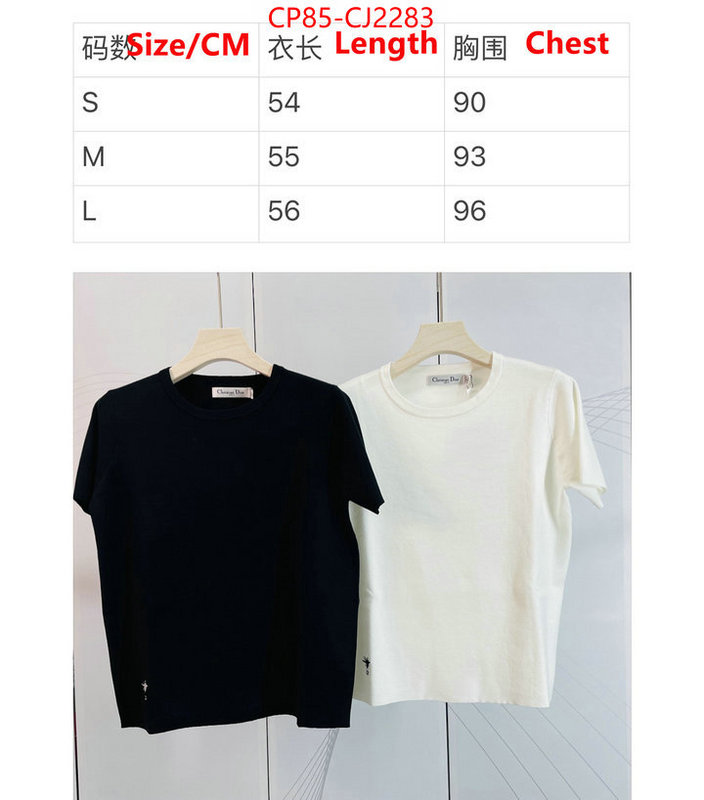 Clothing-Dior cheap online best designer ID: CJ2283 $: 85USD