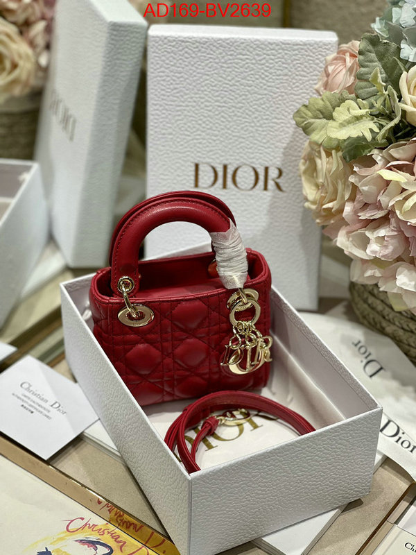 Dior Bags(TOP)-Lady- exclusive cheap ID: BV2639 $: 169USD,