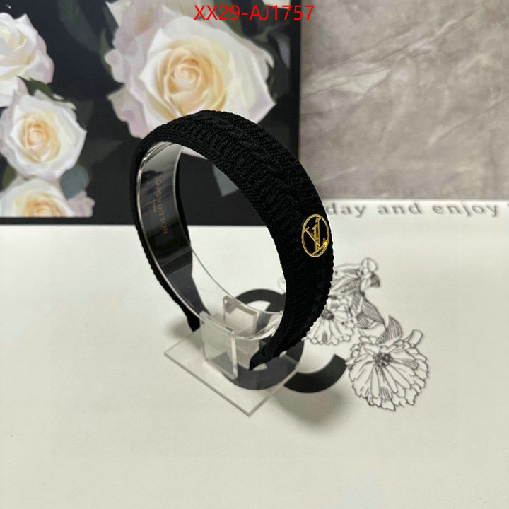 Hair band-LV designer wholesale replica ID: AJ1757 $: 29USD