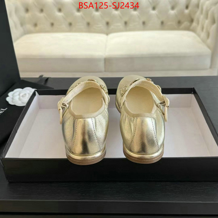 Women Shoes-Chanel high quality perfect ID: SJ2434 $: 125USD