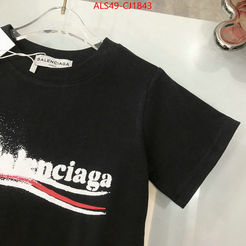 Kids clothing-Balenciaga aaaaa quality replica ID: CJ1843 $: 49USD