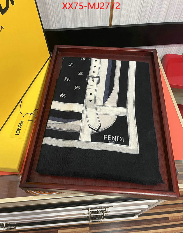 Scarf-Fendi fashion designer ID: MJ2772 $: 75USD