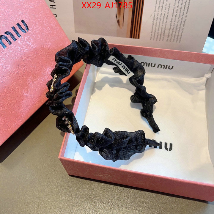 Hair band-MIU MIU the top ultimate knockoff ID: AJ1785 $: 29USD