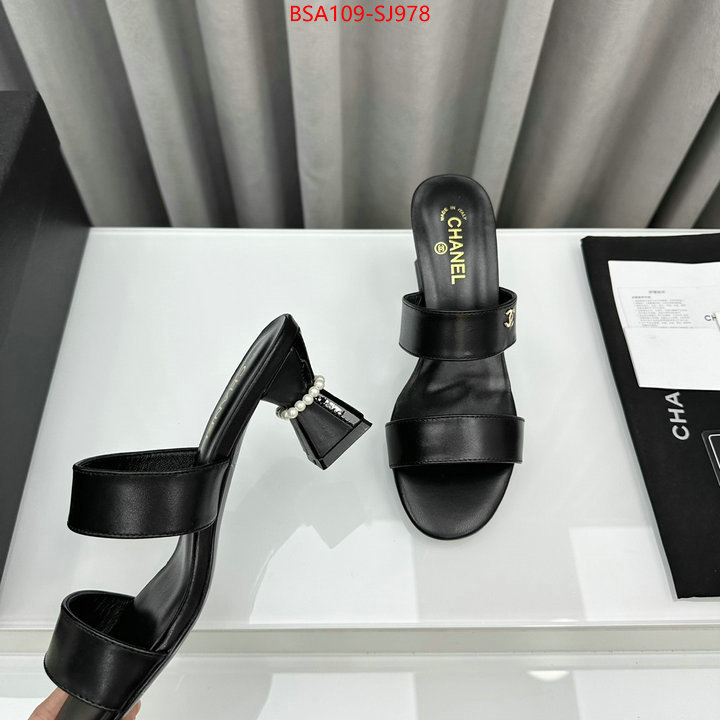 Women Shoes-Chanel luxury shop ID: SJ978 $: 109USD