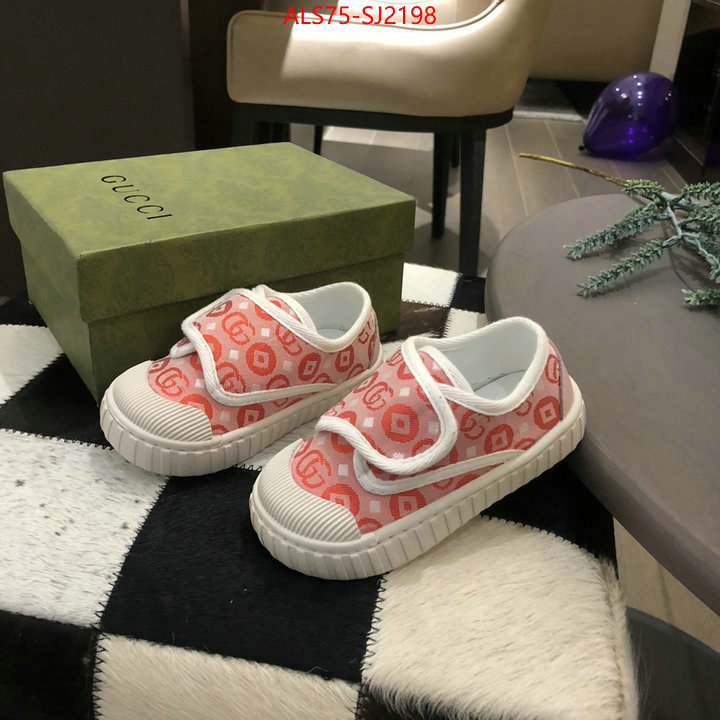 Kids shoes-Gucci 2024 replica wholesale cheap sales online ID: SJ2198 $: 75USD