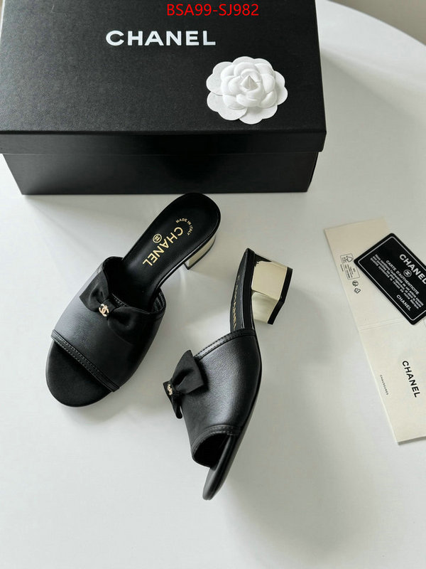 Women Shoes-Chanel high-end designer ID: SJ982 $: 99USD