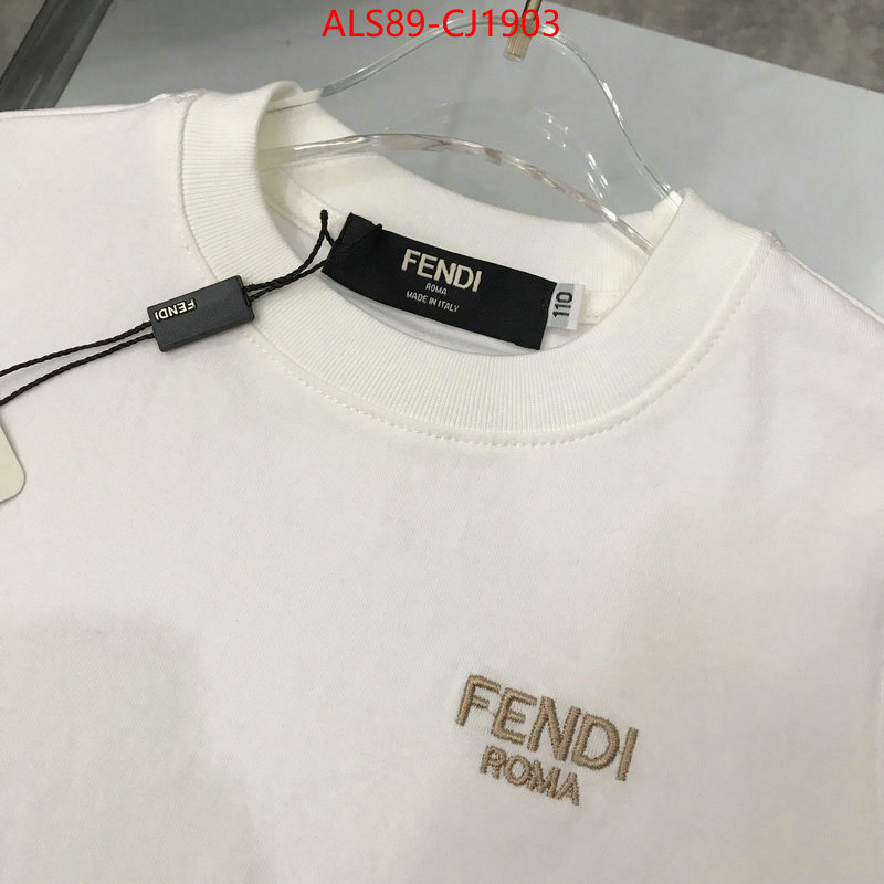 Kids clothing-Fendi fake aaaaa ID: CJ1903 $: 89USD