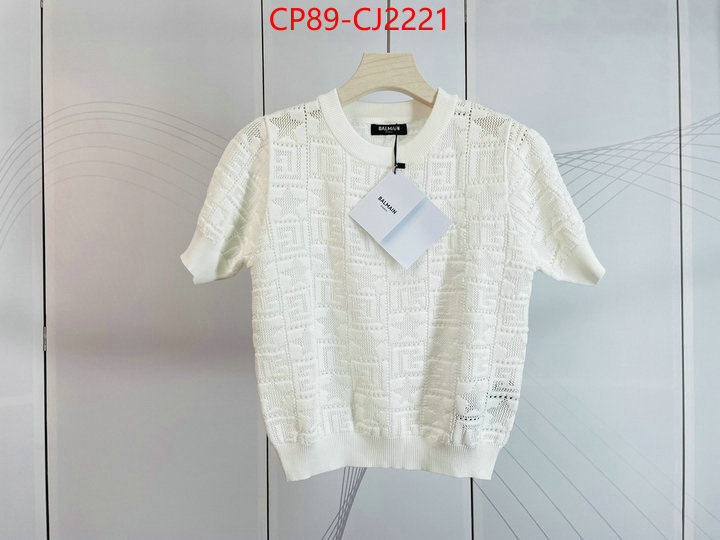 Clothing-Balmain best replica quality ID: CJ2221 $: 89USD