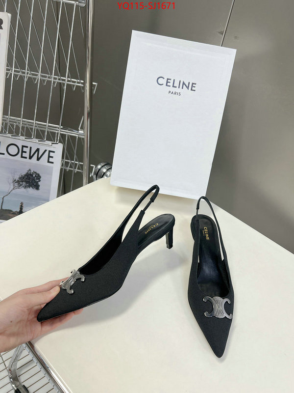 Women Shoes-CELINE buy replica ID: SJ1671 $: 115USD