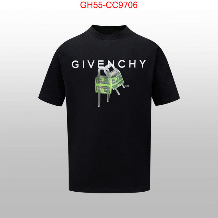 Clothing-Givenchy high quality perfect ID: CC9706 $: 55USD