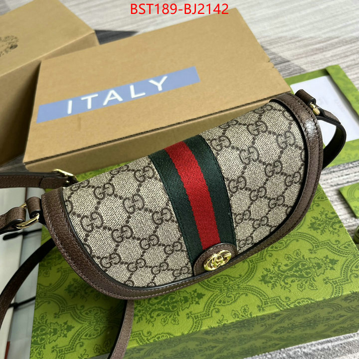 Gucci Bags(TOP)-Crossbody- aaaaa ID: BJ2142 $: 189USD,