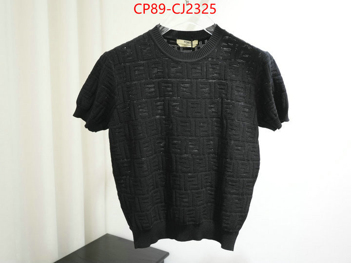 Clothing-Fendi cheap wholesale ID: CJ2325 $: 89USD