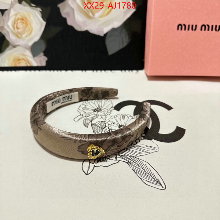 Hair band-MIU MIU where to buy fakes ID: AJ1780 $: 29USD