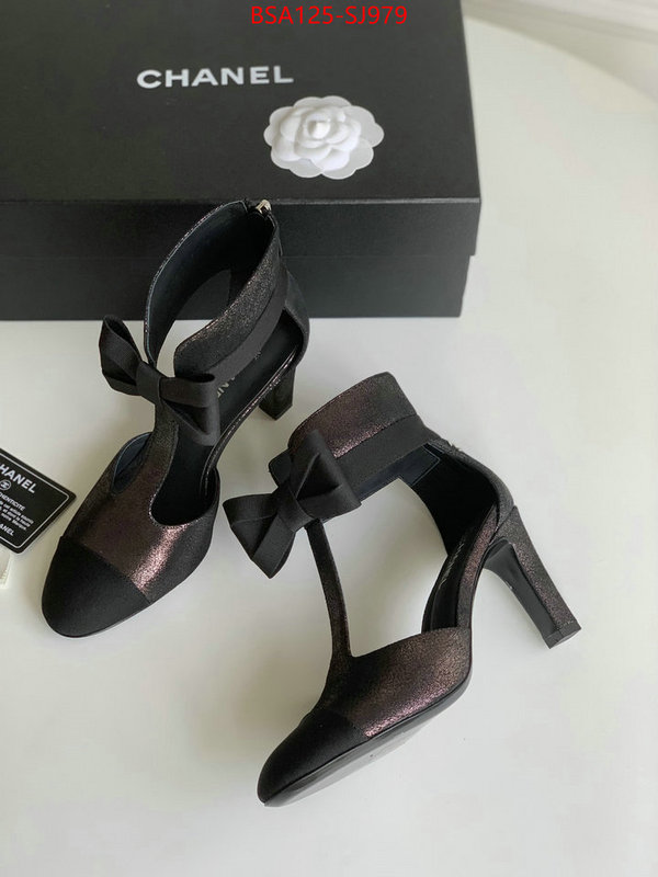 Women Shoes-Chanel for sale online ID: SJ979 $: 125USD