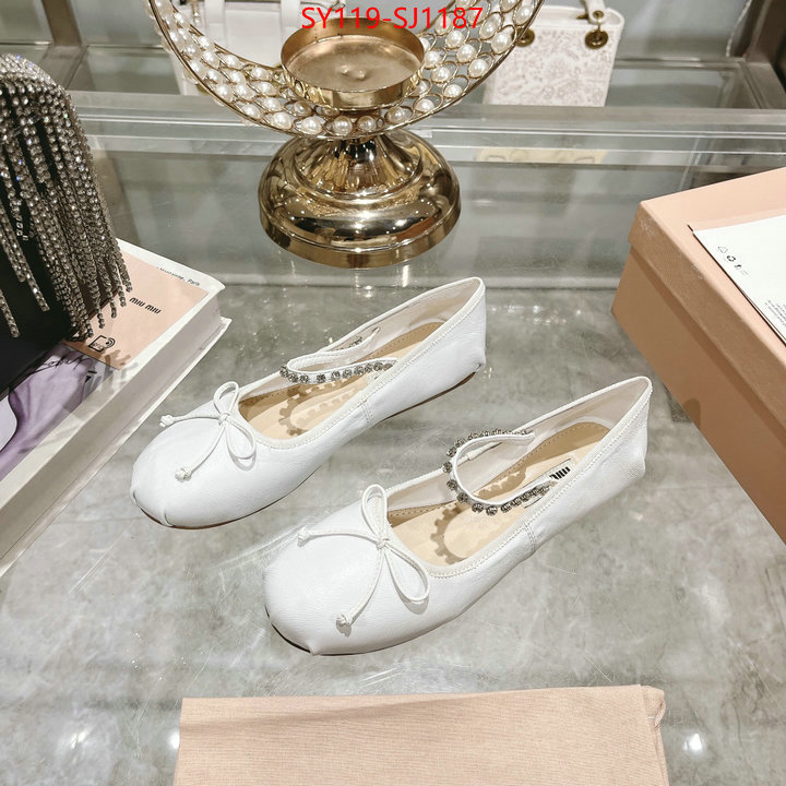 Women Shoes-Miu Miu best replica quality ID: SJ1187 $: 119USD