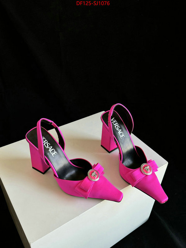 Women Shoes-Versace 2024 replica wholesale cheap sales online ID: SJ1076 $: 125USD