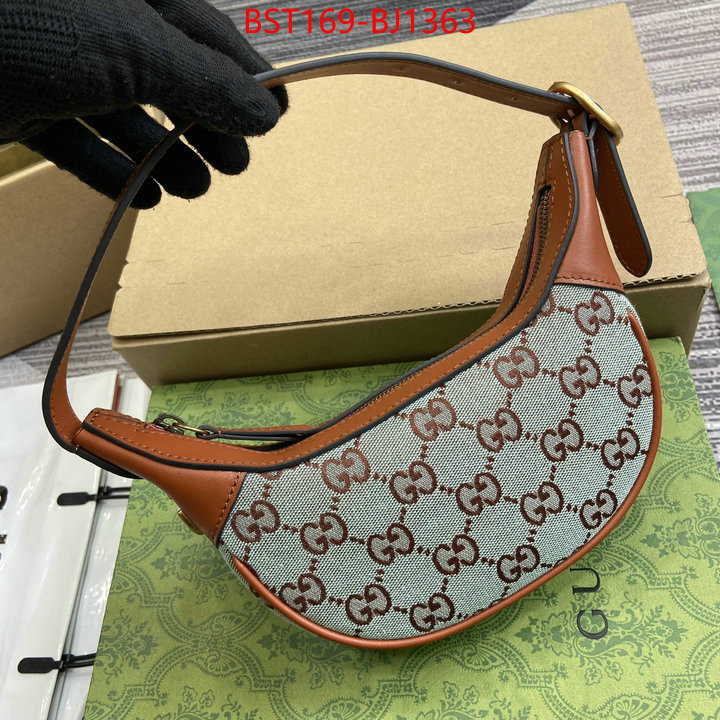 Gucci Bags(TOP)-Handbag- top quality fake ID: BJ1363 $: 169USD,