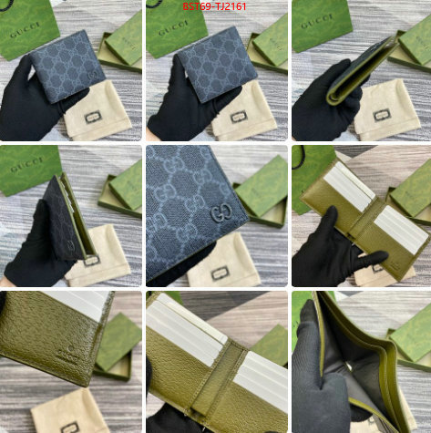 Gucci Bags(TOP)-Wallet- outlet sale store ID: TJ2161 $: 69USD,