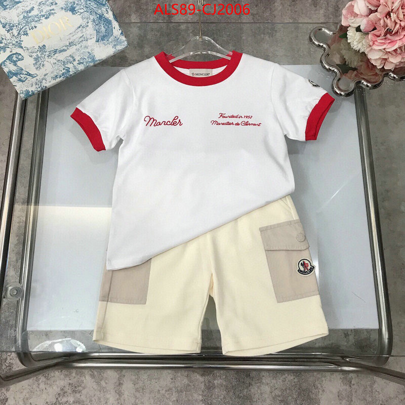 Kids clothing-Moncler online from china designer ID: CJ2006 $: 89USD