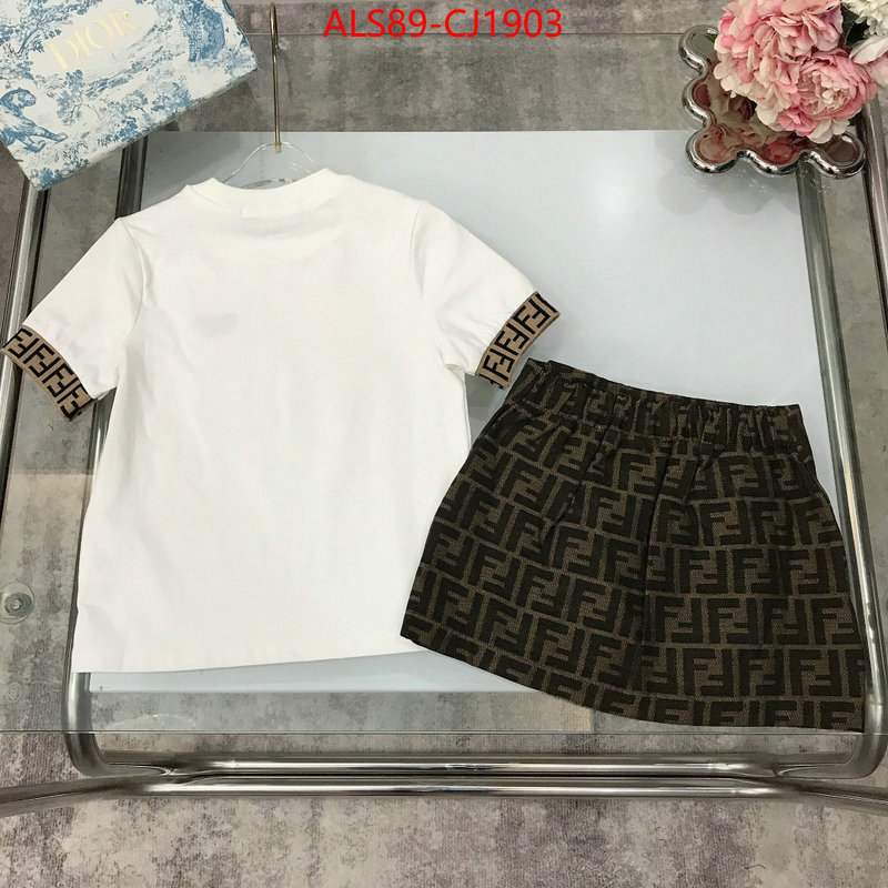 Kids clothing-Fendi fake aaaaa ID: CJ1903 $: 89USD