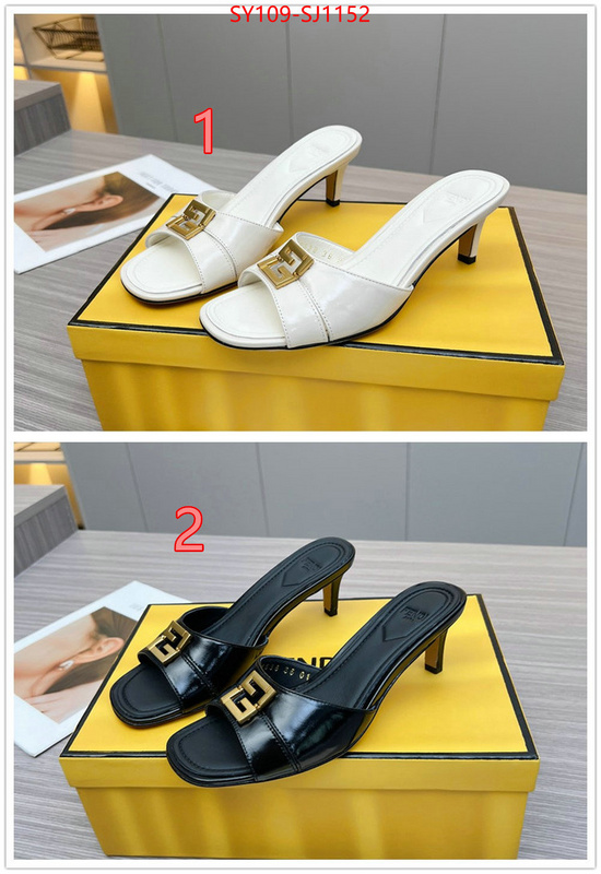 Women Shoes-Fendi high quality designer ID: SJ1152 $: 109USD