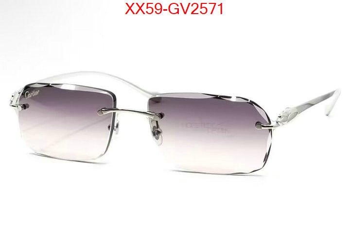 Glasses-Cartier brand designer replica ID: GV2571 $: 59USD