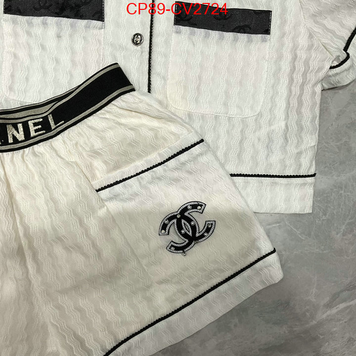 Clothing-Chanel luxury fashion replica designers ID: CV2724 $: 89USD